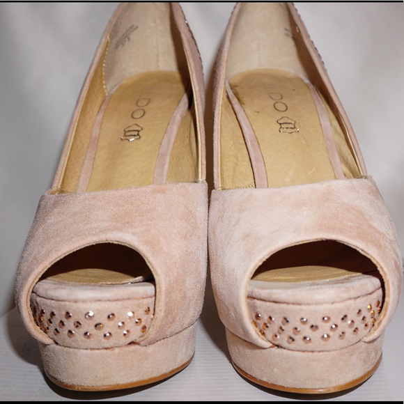 Eilers' Peep Toe Pumps with Studs by Aldo - Picture 7 of 8